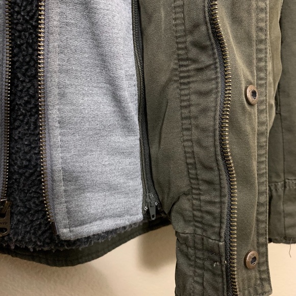 Levi's Men's  Hooded Military Jacket Med - Picture 5 of 5